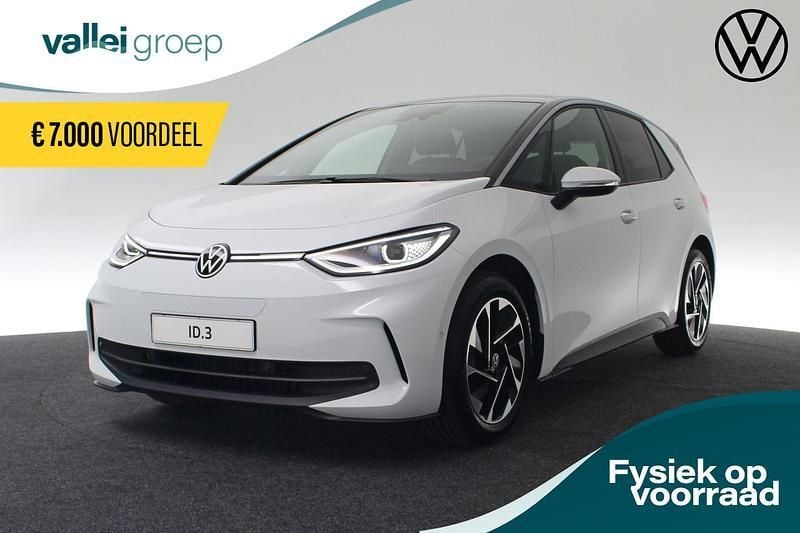 Wit Nieuw 2025 VW ID.3 Pro Hatchback | € 34.677 (Super prijs) - Afbeelding 1/4