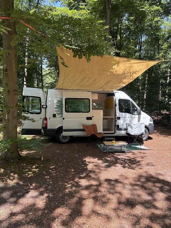 Wit Gebruikt 2009 Opel Movano Van | € 22.500 - Afbeelding 1/4