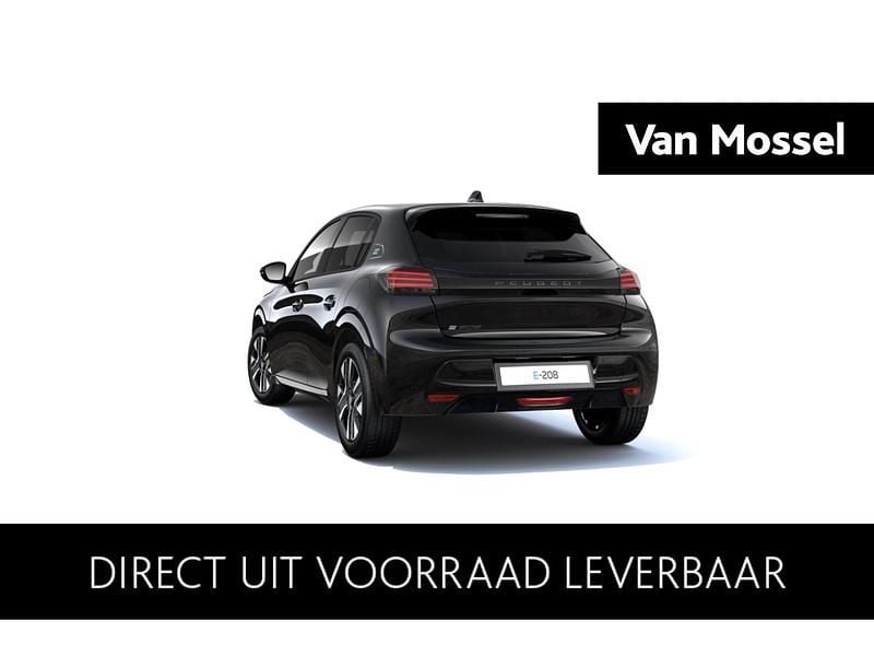 Noir perla nera (zwart metallic) Nieuw 2025 Peugeot e-208 Allure Hatchback | € 33.925 (Eerlijke prijs) - Afbeelding 1/4