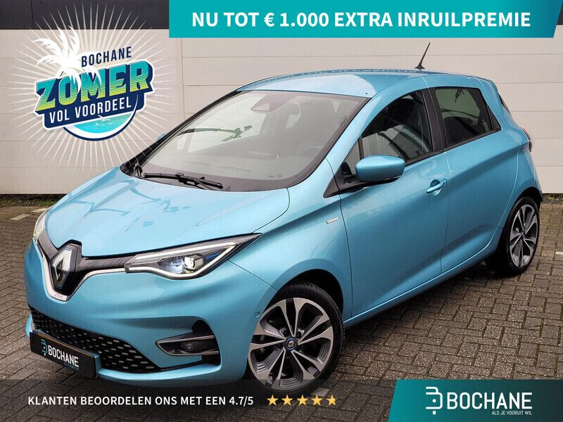 Blauw Gebruikt 2020 Renault Zoe Edition One Hatchback | € 16.695 (Iets duurder) - Afbeelding 1/4