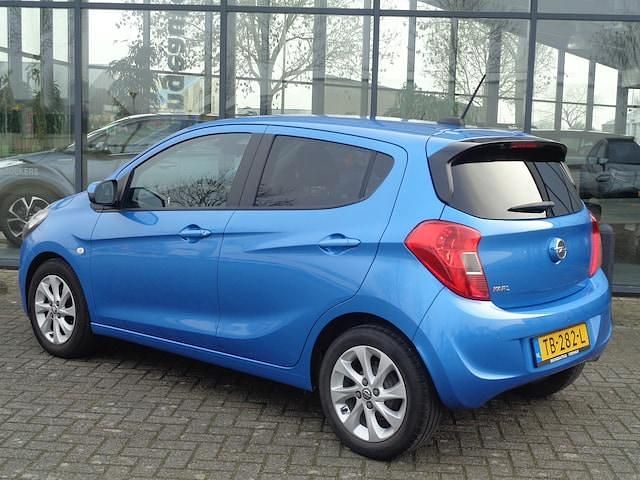 Occasion Opel Karl Innovation 74 PK (54 kW) 2018 Blauw (metallic) Hatchback