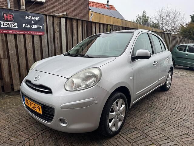 Occasion Nissan Micra S 98 PK (72 kW) 2012 Grijs (metallic) Hatchback