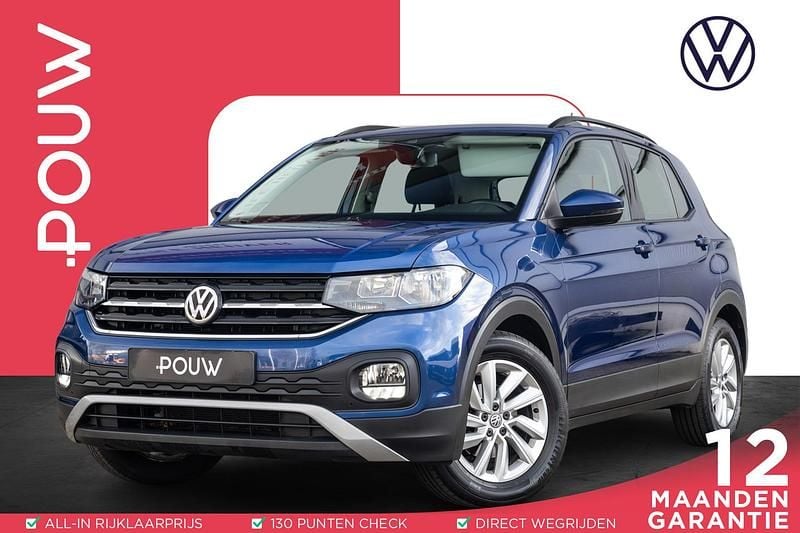 Blauw (metallic) Gebruikt 2019 VW T-Cross Life SUV | € 16.950 (Eerlijke prijs) - Afbeelding 1/4