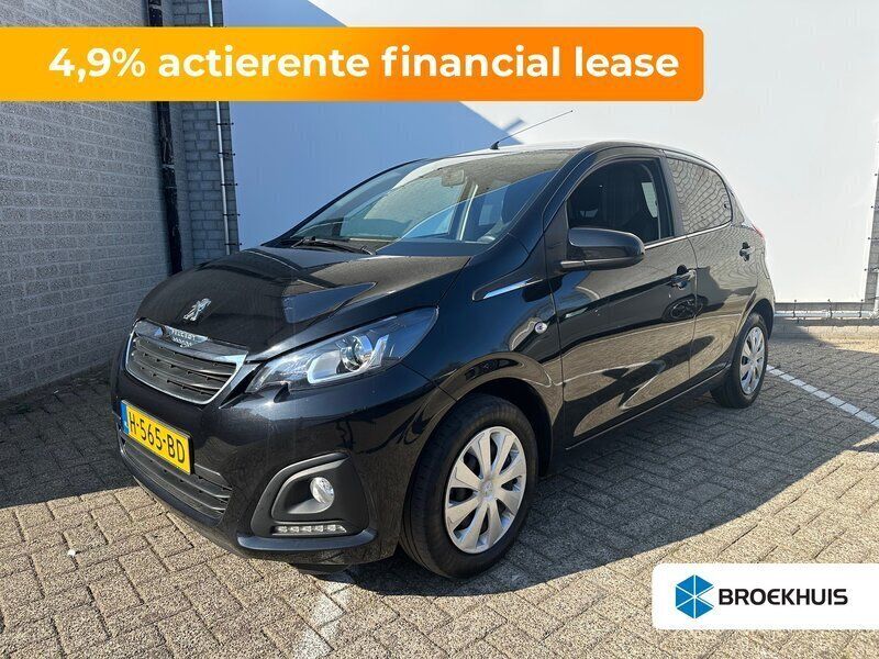 Zwart, metallic lak Gebruikt 2020 Peugeot 108 Active Hatchback | € 9.200 (Eerlijke prijs) - Afbeelding 1/4