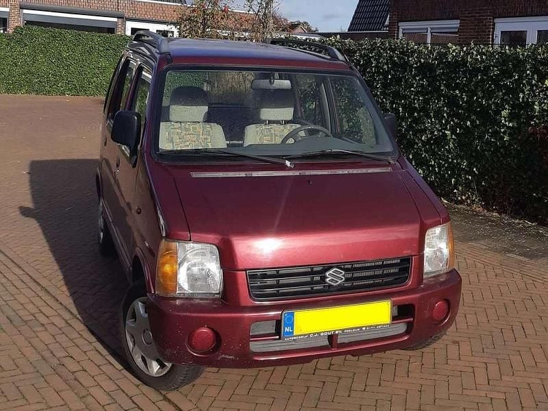 Rood Gebruikt 1999 Suzuki Wagon R+ Stationwagen | € 1.150 (Super prijs) - Afbeelding 1/4
