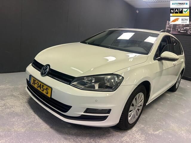 Wit Gebruikt 2016 VW Golf VII Stationwagen | € 9.950 - Afbeelding 1/4