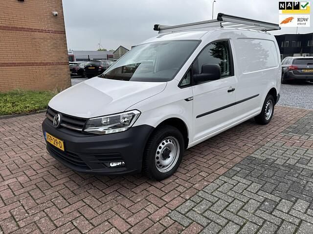 Wit Gebruikt 2020 VW Caddy Maxi Highline MPV | € 12.950 (Super prijs) - Afbeelding 1/4