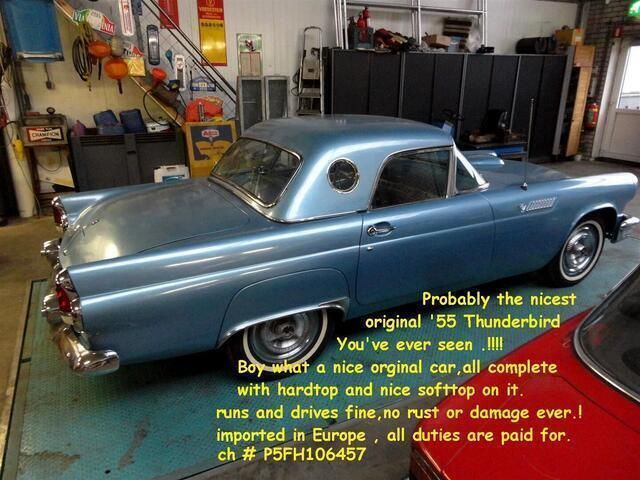 Overige Gebruikt 1955 Ford Thunderbird | € 29.500 - Afbeelding 1/4