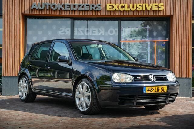 Blauw Gebruikt 2003 VW Golf IV Highline Hatchback | € 4.450 (Eerlijke prijs) - Afbeelding 1/4