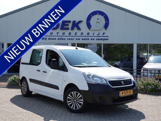 Wit Gebruikt 2018 Peugeot Partner Premium Van | € 8.495 (Goede deal) - Afbeelding 1/4