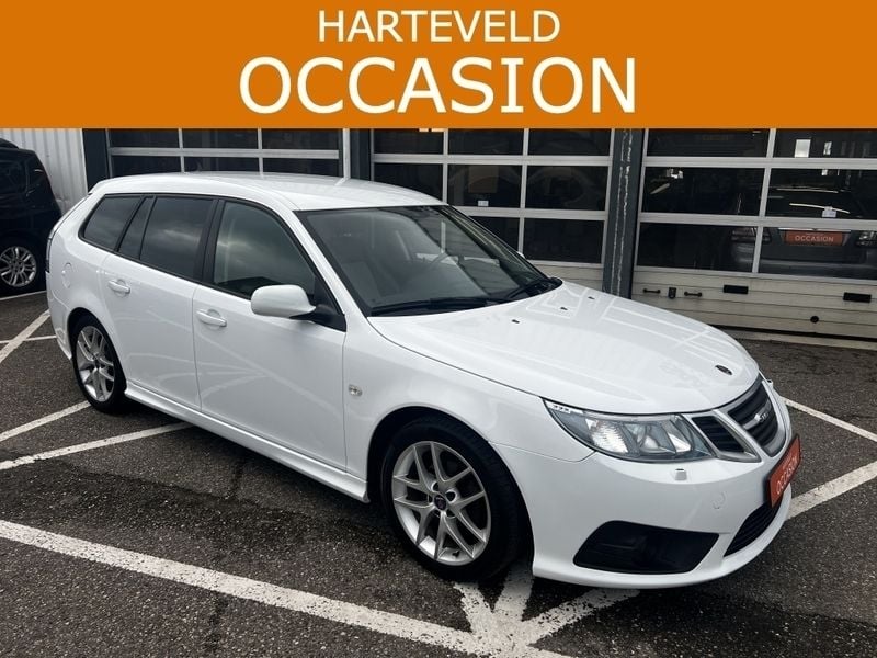 Wit Gebruikt 2011 Saab 9-3 Griffin Stationwagen | € 18.500 - Afbeelding 1/3