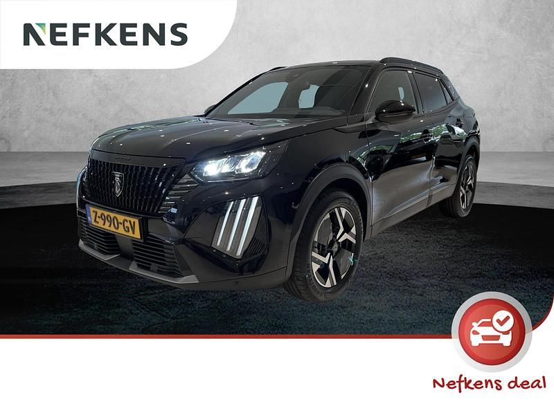 Zwart Gebruikt 2024 Peugeot 2008 Allure SUV | € 23.725 (Goede deal) - Afbeelding 1/4