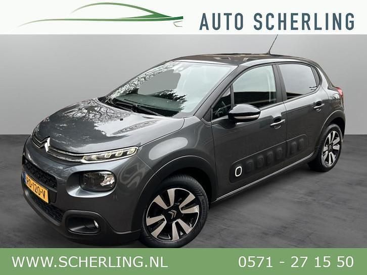 Grijs Gebruikt 2017 Citroën C3 Hatchback | € 11.650 (Eerlijke prijs) - Afbeelding 1/4