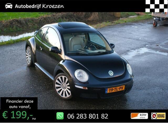 Zwart Gebruikt 2006 VW Beetle Highline Hatchback | € 5.250 - Afbeelding 1/4