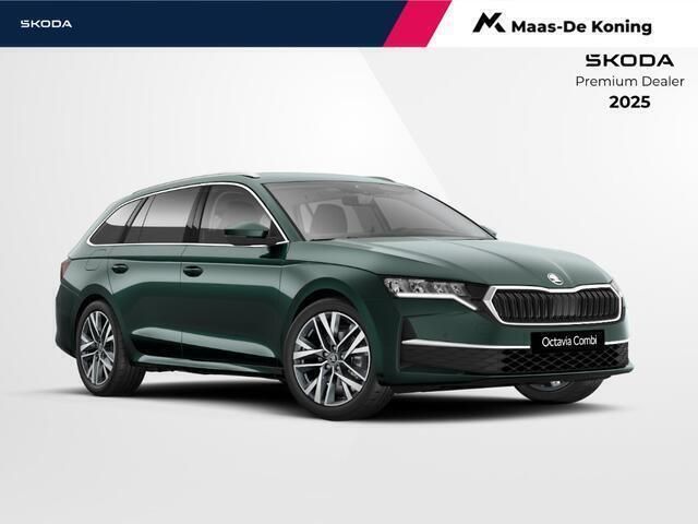Groen Nieuw 2025 Skoda Octavia Business Line Stationwagen | € 44.690 (Duur) - Afbeelding 1/4