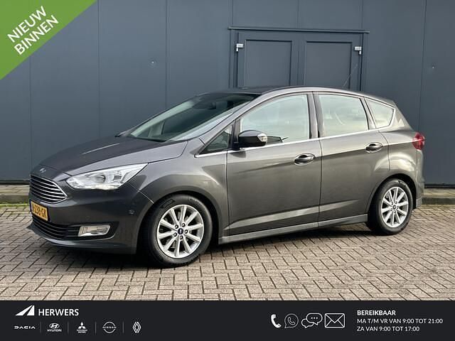 Grijs Gebruikt 2016 Ford C-MAX Titanium MPV | € 10.885 (Eerlijke prijs) - Afbeelding 1/4