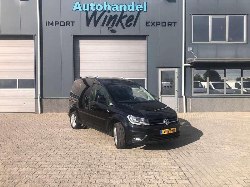 Zwart Gebruikt 2017 VW Caddy Highline MPV | € 5.650 (Super prijs) - Afbeelding 1/4