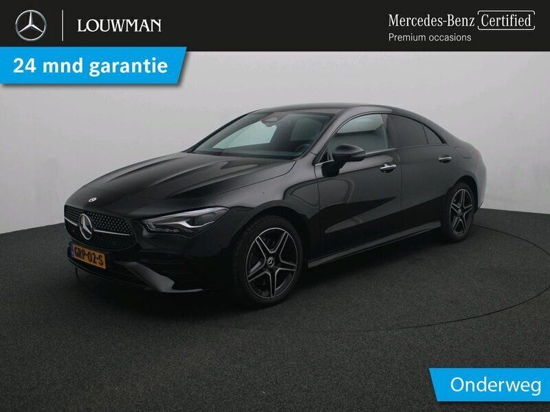Zwart Gebruikt 2024 Mercedes CLA250 Edition Sedan | € 42.750 (Iets duurder) - Afbeelding 1/4