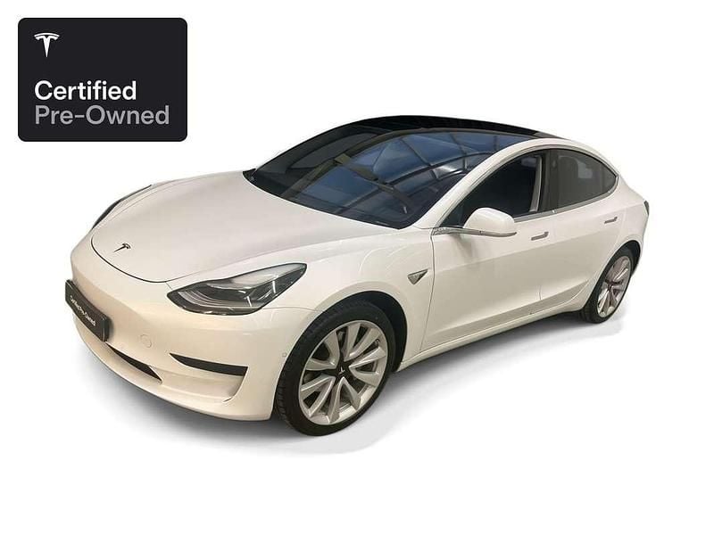Wit Occasion 2019 Tesla Model 3 RWD Sedan | € 21.300 (Eerlijke prijs) - Afbeelding 1/4