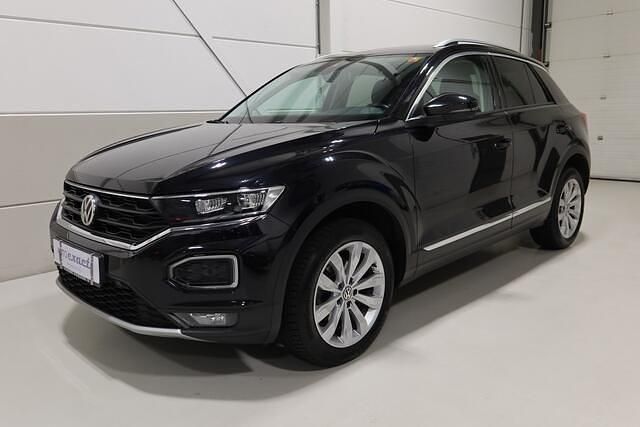 Zwart (metallic) Occasion 2020 VW T-Roc Sport SUV | € 18.950 (Super prijs) - Afbeelding 1/4
