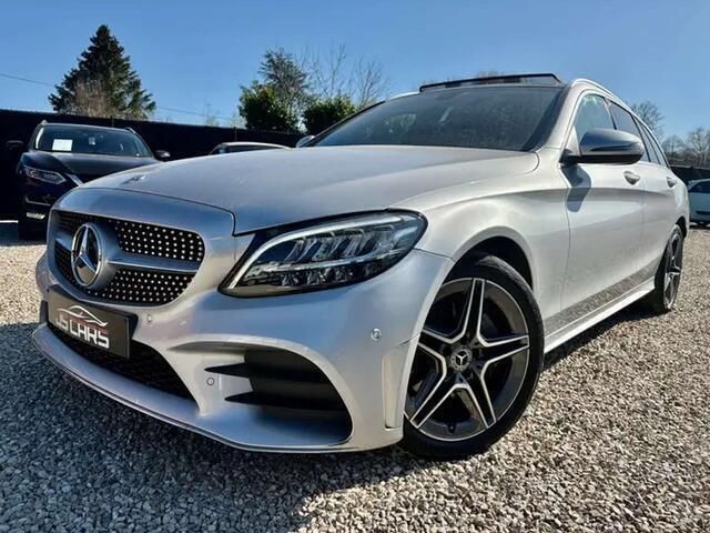 Grijs Gebruikt 2019 Mercedes C200 AMG Stationwagen | € 22.790 (Eerlijke prijs) - Afbeelding 1/4