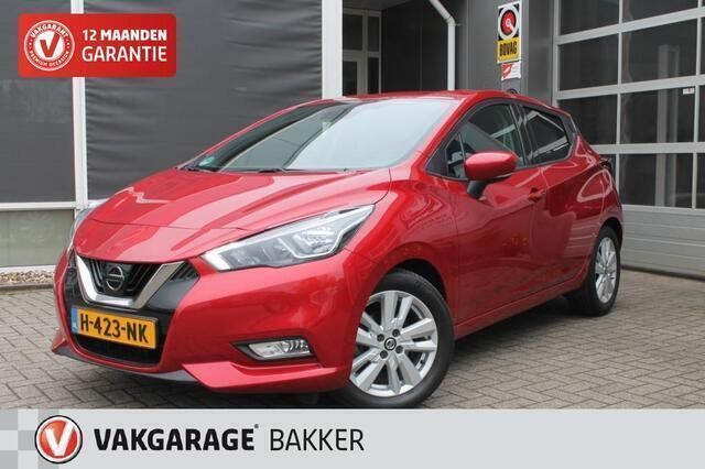Rood Gebruikt 2020 Nissan Micra N-Connecta Hatchback | € 12.999 (Eerlijke prijs) - Afbeelding 1/4