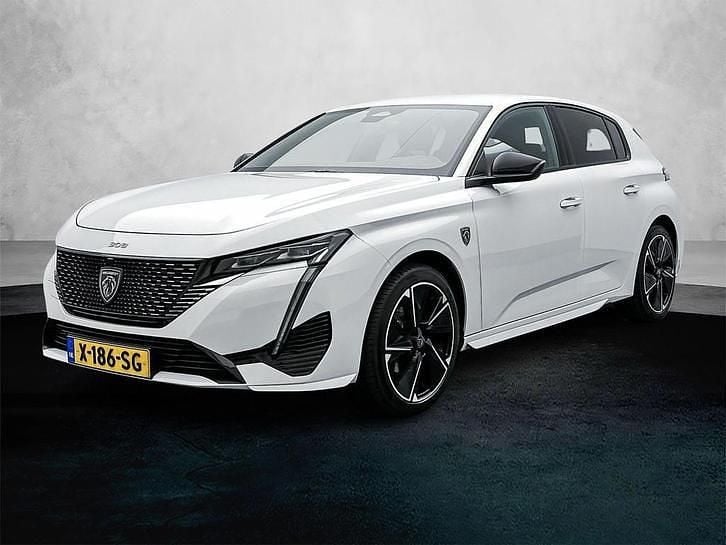 Wit Occasion 2024 Peugeot e-308 GT Hatchback | € 26.875 (Eerlijke prijs) - Afbeelding 1/4