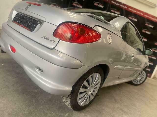 Occasion Peugeot 206 109 PK (80 kW) 2007 Zilver Cabriolet