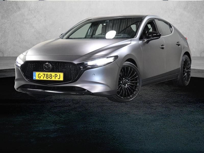Grijs Gebruikt 2019 Mazda 3 Luxury Hatchback | € 22.920 (Duur) - Afbeelding 1/3