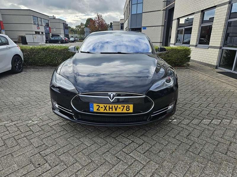 Occasion Tesla Model S 309 kW (421 PK) 2014 Zwart Hatchback