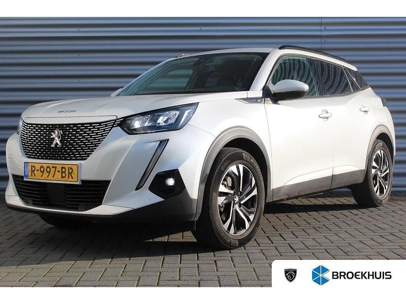 Wit Occasion 2021 Peugeot e-2008 Allure SUV | € 16.400 (Goede deal) - Afbeelding 1/1