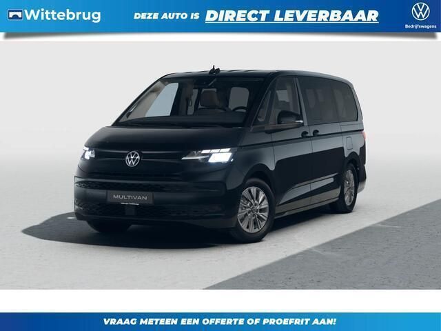 Zwart Nieuw 2025 VW Multivan Business | € 74.995 - Afbeelding 1/4
