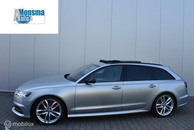Grijs Gebruikt 2016 Audi A6 Competition Stationwagen | € 22.975 (Super prijs) - Afbeelding 1/4