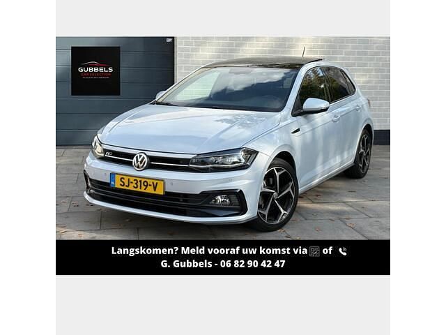 Wit Occasion 2018 VW Polo R-line Hatchback | € 19.999 (Duur) - Afbeelding 1/4