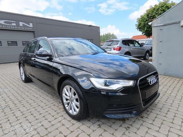 Zwart Gebruikt 2014 Audi A6 Stationwagen | € 13.950 - Afbeelding 1/4