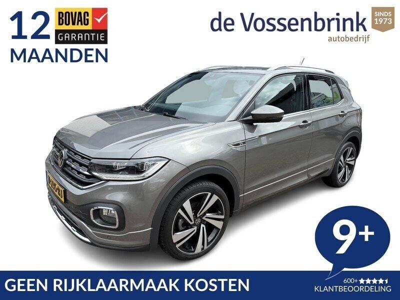 Grijs Gebruikt 2021 VW T-Cross R-line SUV | € 25.950 (Eerlijke prijs) - Afbeelding 1/4