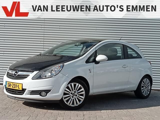 Wit, metallic lak Gebruikt 2010 Opel Corsa Sport Stationwagen | € 1.748 (Super prijs) - Afbeelding 1/4