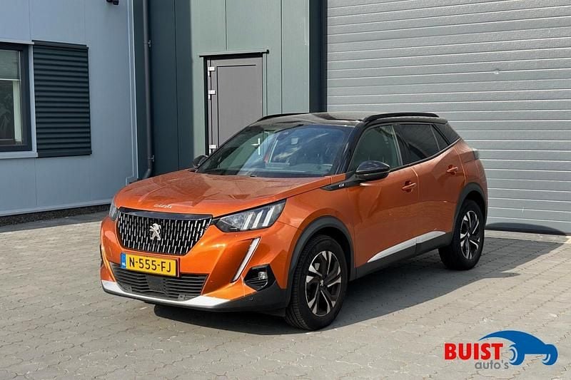 Oranje Gebruikt 2021 Peugeot 2008 GT SUV | € 19.450 (Goede deal) - Afbeelding 1/4