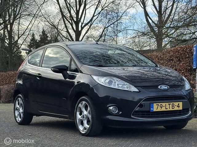 Occasion Ford Fiesta Titanium 120 PK (88 kW) 2010 Zwart Hatchback
