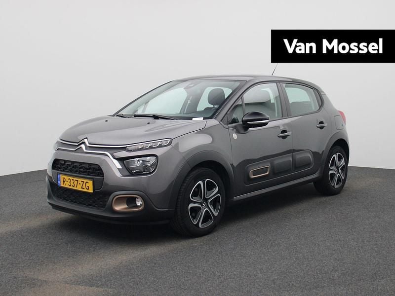 Grijs Gebruikt 2022 Citroën C3 PureTech Hatchback | € 14.400 (Eerlijke prijs) - Afbeelding 1/3