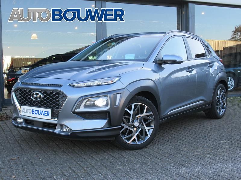 Grijs Occasion 2020 Hyundai Kona Premium SUV | € 21.990 (Eerlijke prijs) - Afbeelding 1/4
