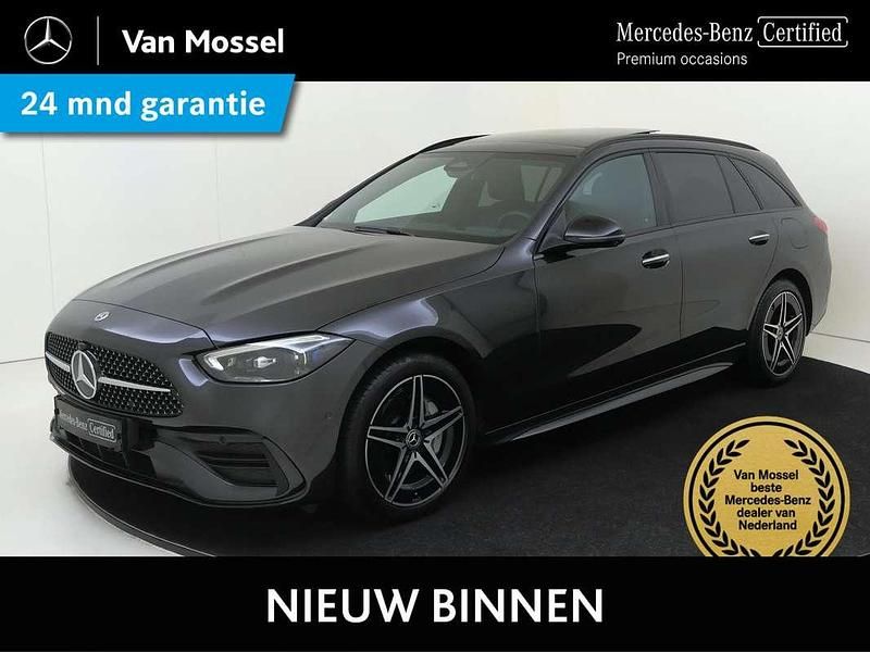 Grijs Occasion 2025 Mercedes C300e Premium Plus Stationwagen | € 49.945 (Eerlijke prijs) - Afbeelding 1/4