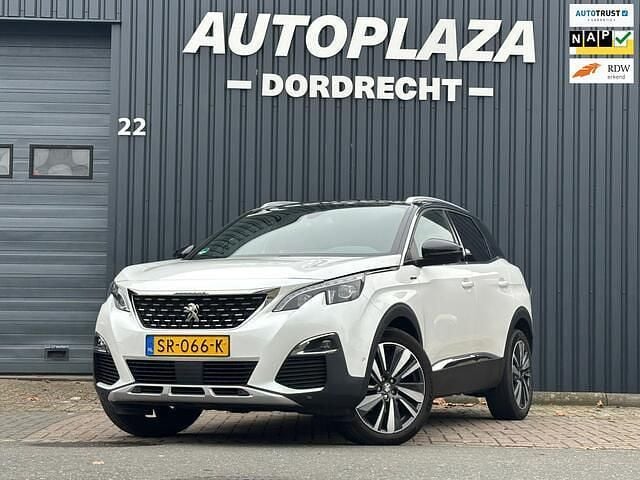 Wit Gebruikt 2018 Peugeot 3008 GT-line SUV | € 13.745 (Goede deal) - Afbeelding 1/4
