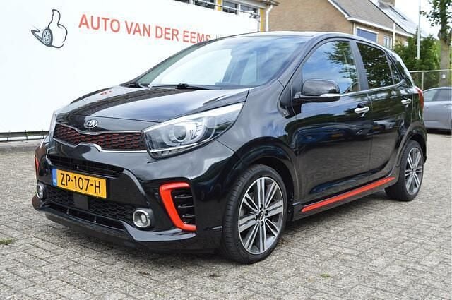 Zwart Gebruikt 2019 Kia Picanto GT-Line Hatchback | € 11.800 (Goede deal) - Afbeelding 1/4
