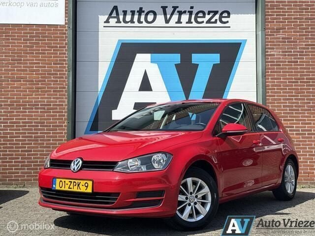 Rood Gebruikt 2013 VW Golf VII Comfortline Hatchback | € 6.490 (Goede deal) - Afbeelding 1/4