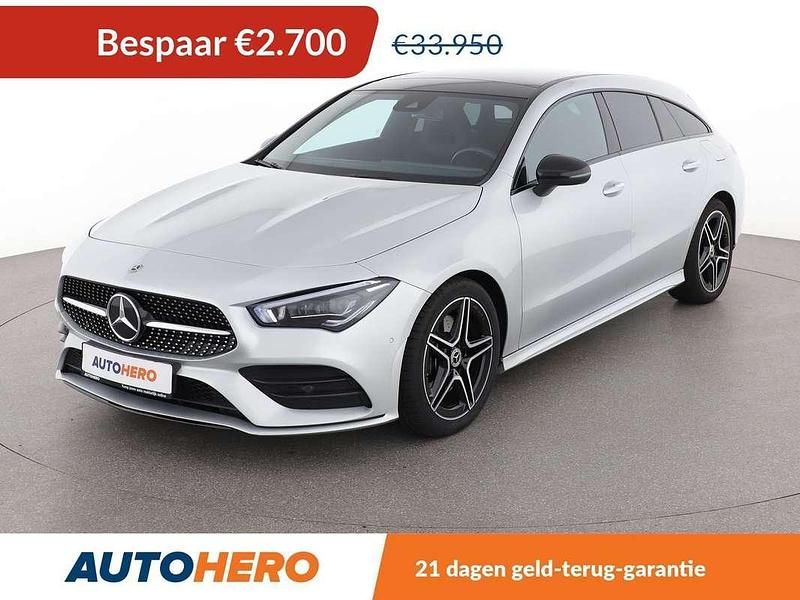 Grijs Gebruikt 2022 Mercedes CLA200 Shooting Brake AMG line Stationwagen | € 31.449 (Eerlijke prijs) - Afbeelding 1/3