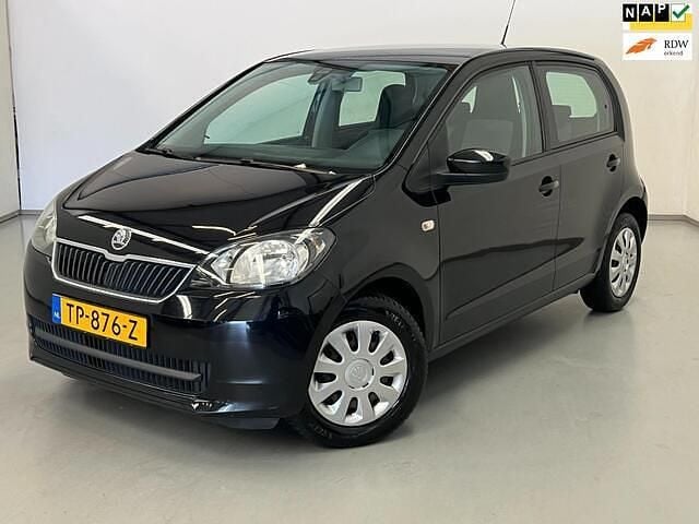 Zwart, metallic lak Gebruikt 2013 Skoda Citigo Ambition Hatchback | € 2.950 (Eerlijke prijs) - Afbeelding 1/4