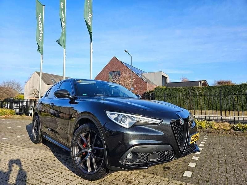 Occasion Alfa Romeo Stelvio Super 260 PK (191 kW) 2018 Zwart SUV