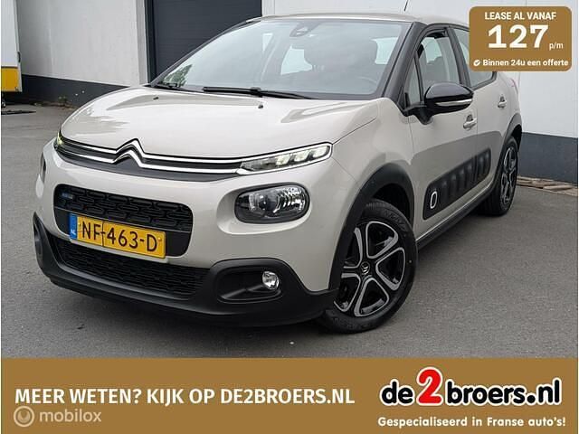 Grijs Gebruikt 2017 Citroën C3 PureTech Hatchback | € 7.700 (Eerlijke prijs) - Afbeelding 1/4