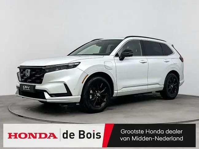 Wit Nieuw 2025 Honda CR-V Advance SUV | € 57.720 (Eerlijke prijs) - Afbeelding 1/4